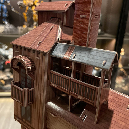 Imagen 5 de 8 de Harry Potter La Madriguera De Los Weasley Rompecabezas 3d M