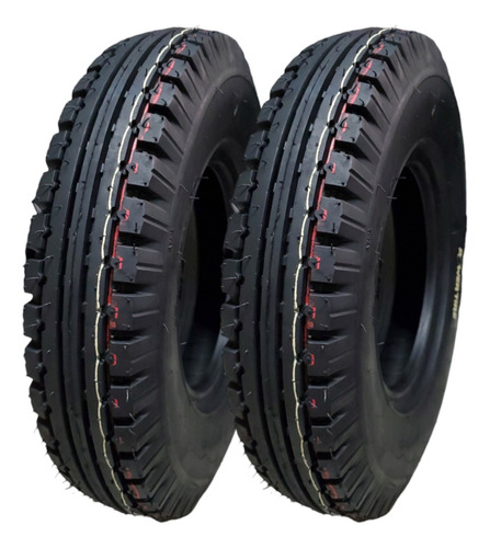 2 Llantas 4.00-8 Motocarro Mototaxi Power Tire Tt 6pr