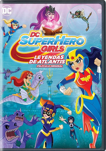 Dc Super Hero Leyendas De Atlantis Pelicula Animada Dvd