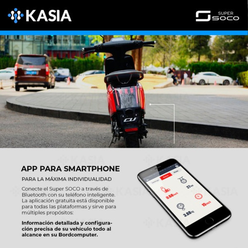 Moto Electrica Supersoco Cux Original 2788w 30ah Kasia