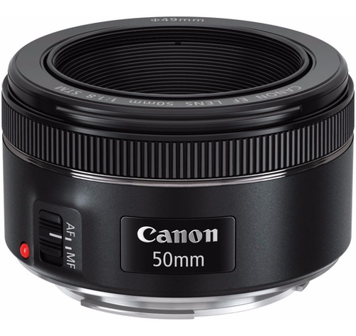 Nova Lente Canon 50mm F/1.8 Stm C/ Nf-e Garntia Canon Brasil