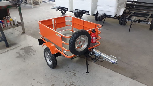 Semi Reboque, Carretinha, Fazendinha Para Moto Flexmoto