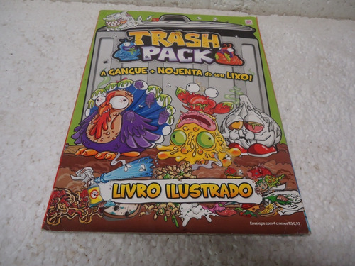 Album De Figurinhas Trash Pack Livro Ilustrado