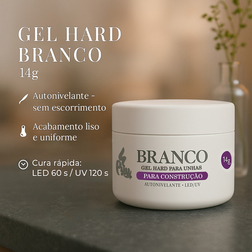 Gel Branco Psiu 14g - Flexível, Autonivelante P/ Construção
