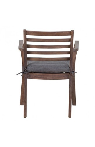 Silla Para Jardin Modelo Sancerre Con Brazos - Natural Këssa
