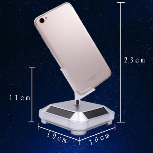 Adorno Plano Ajustable Montaje Estante Para Teléfono Dorado
