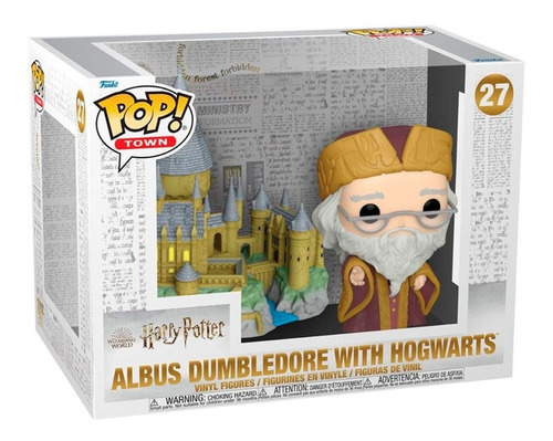 Funko Pop!  Harry Potter - Dumbledore With Hogwarts #27