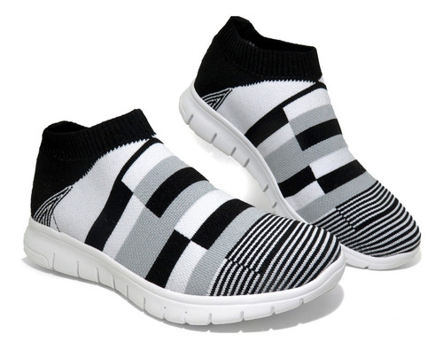 Imagen 3 de 5 de Zapatilla Mujer Elastizada Deportiva Liviana Training Comoda