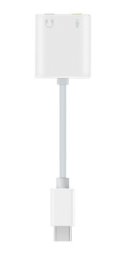 Imagen 3 de 10 de Adaptador Usb Tipo C A Puerto De Carga Tipo C Y Audio 3.5mm