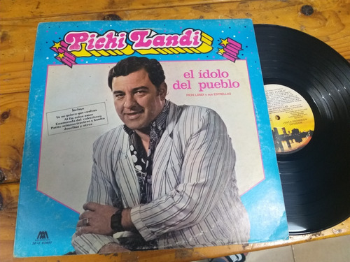 Pichi Landi El Ídolo Del Pueblo Vinilo Lp Cumbia Cuarteto