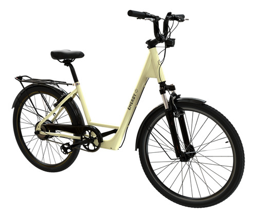 Bicicleta Eléctrica Urbana Enerby Beige