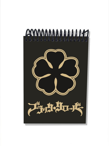 Imagem 2 de 2 de Caderneta Capa Dura Anime Black Clover