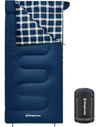 Bolsa De Dormir Termico Sleeping Bag Franel Camping Kingcamp