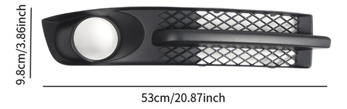 Bumper Fog Light Grill Premium 7m3853684c Compatible Con Vw