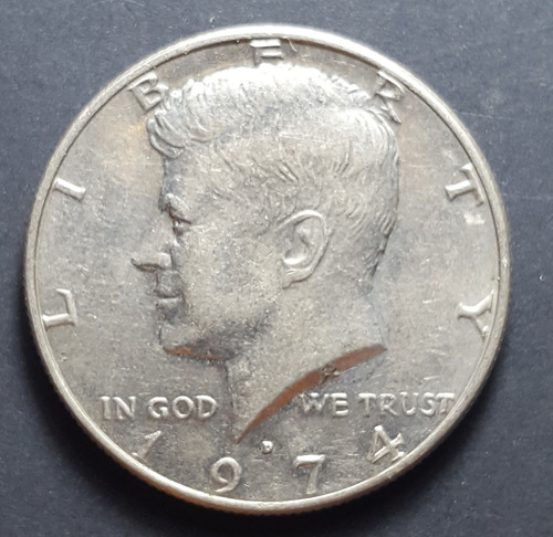 Moneda Usa 50 Centavos Kennedy 1967 D