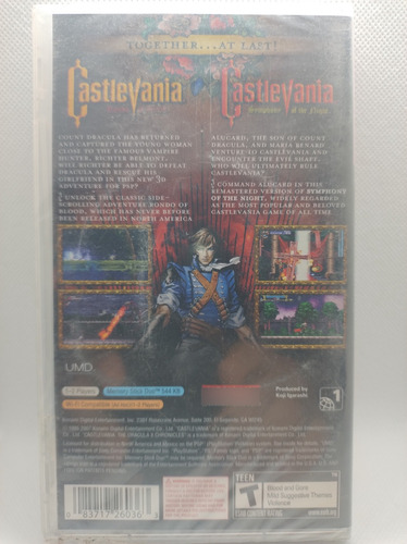 Castlevania The Drácula X Chronicles Psp Sellado (Usado)