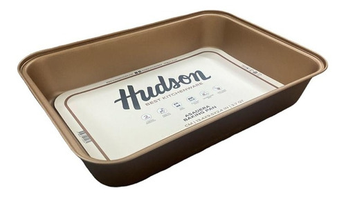 Asadera Bandeja Grande Antiadherente Premium Hudson 37x22 Cm