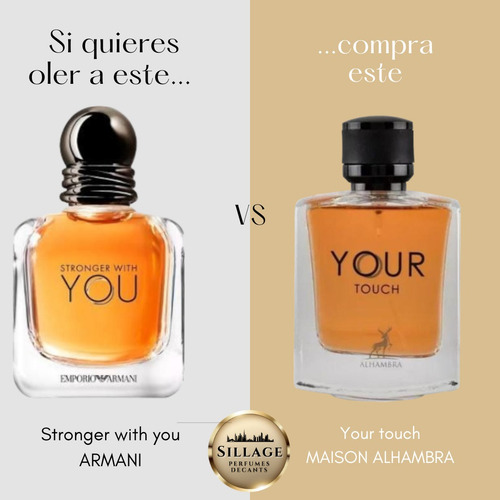 Perfume Maison Alhambra Your Touch Hombre Edp 100 Ml
