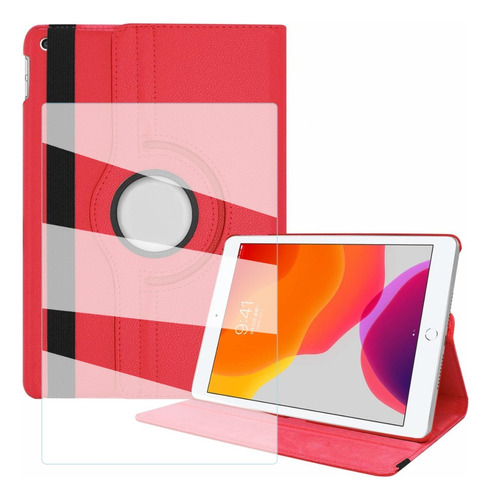 Kit Cristal Templado + Funda Giratoria Para iPad Mini 1 2 3