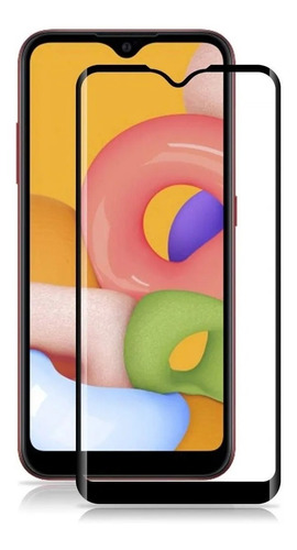 Vidrio Templado Full Cover Para Samsung A01 K-ubo