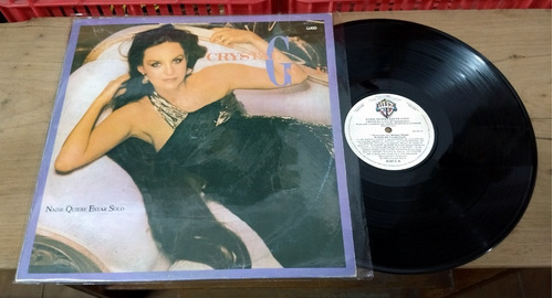 Crystal Gayle Nadie Quiere Estar Solo 1985 Disco Vinilo Lp