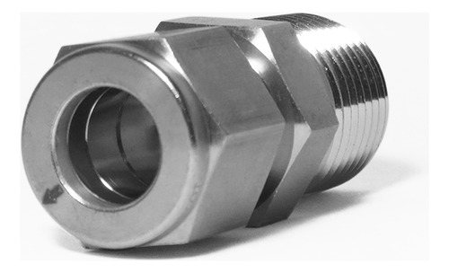 Racor Recto Macho 1/2 Od X 1/2 Ntp, S-lok, 5 Pzas