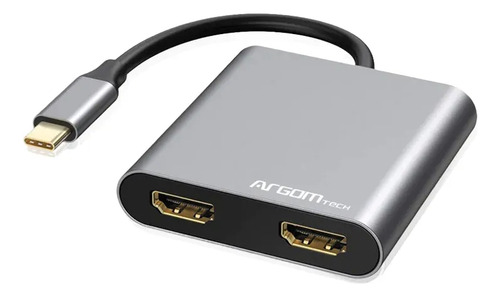 Convertidor Adaptador Tipo C Macho A Dual Hdmi Hembra 4 En 1