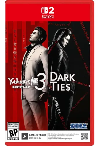 Jogo Yakuza Kiwami 3 Dark Ties Switch