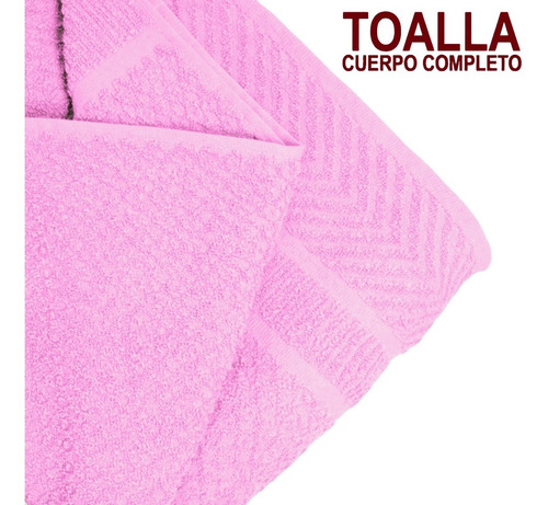 Toalla Grande Baño Completo 100% Algodón Grano De Oro