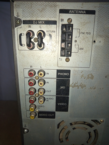Módular Solo Cerebro Sony Lbt-xg80 Solo Auxiliar Y Radio Gris 320 W