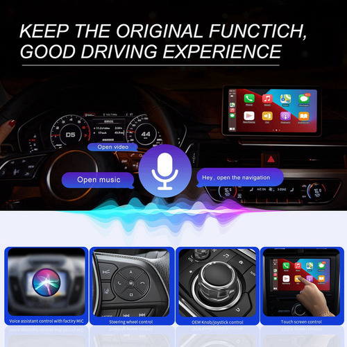Carplay Ai Box Inalámbrico Android Auto Smart Box Car Intell