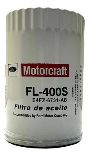 Filtro De Aceite Motor Fiesta 1.6