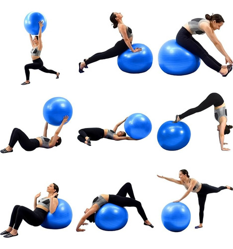 Balon Yoga Pilates Gimnasia Tonificar Flexibilidad 65 Cm 