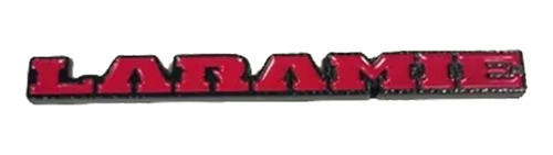 Emblema Letra Ram 700 1500 2500 Laramie Roja Filo Negro