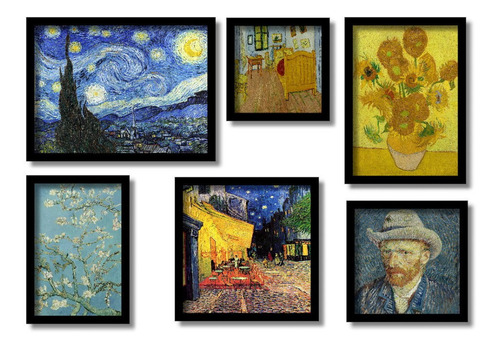 Van Gogh 6 Quadros Mais Famosos Presente Em Toda Decoração