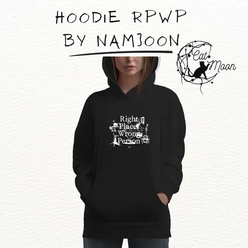 Sudadera Hoodie Namjoon Rm Right Place Wrong Person Bts Kpop Sudadera Hoodie Namjoon Rm Right Place Wrong Person Bts Kpop
