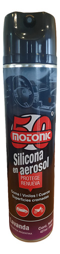 Silicona En Aerosol Perfumada Gde. Goma, Vinilos Y Cueros Color Lavanda