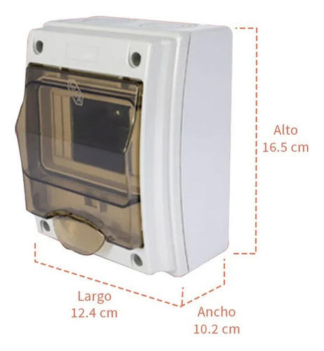 Centro De Carga + 4 Interruptor Termomagnético 32a