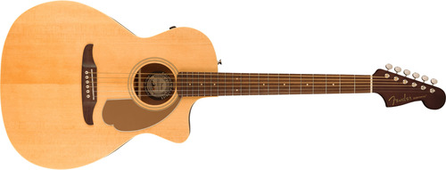 Guitarra Electroacustica Fender Newporter Player, Natural