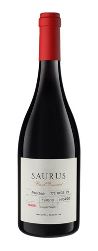 Vino Saurus Barrel Fermented Pinot Noir 750ml.