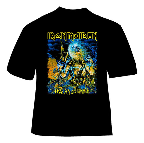 Polera Iron Maiden - Ver 065 - Live After Death