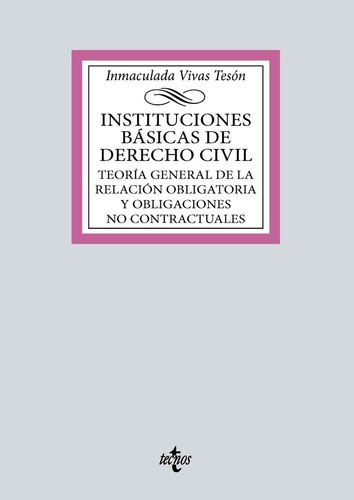 Libro Instituciones Basicas De Derecho Civil - Vivas Teso...