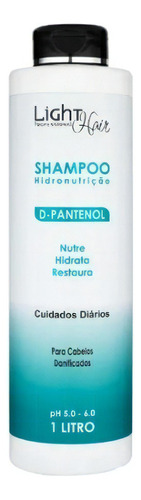  Shampoo D-pantenol Hidro Nutrição 1l Light Hair