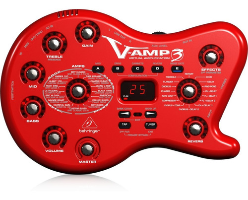 Procesador De Nueva Generacion P/guitarra Behringer V-amp3