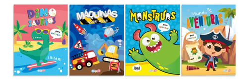 Combo De 4 Libros Para Niños