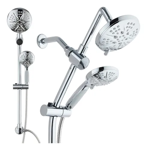 Spa Station 34 Barra Deslizante Ajustable Sin Taladros Con C