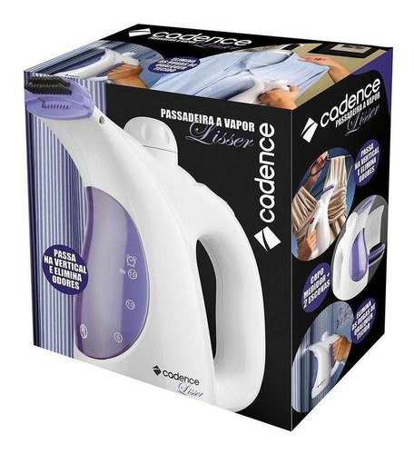 Passadeira A Vapor Lisser Vap901-220v Branca/roxa N/a