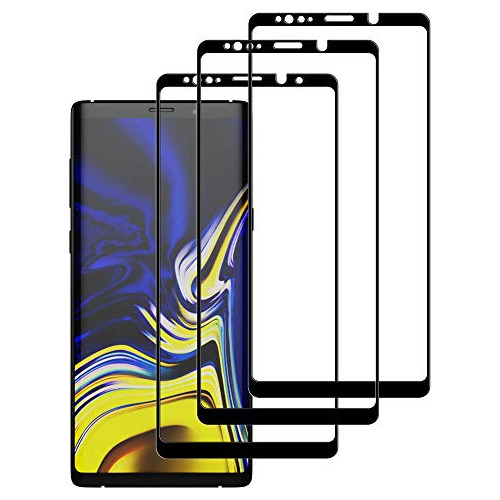 Pantalla Cristal Para Samsung Galaxy Note 9 3 Unidade