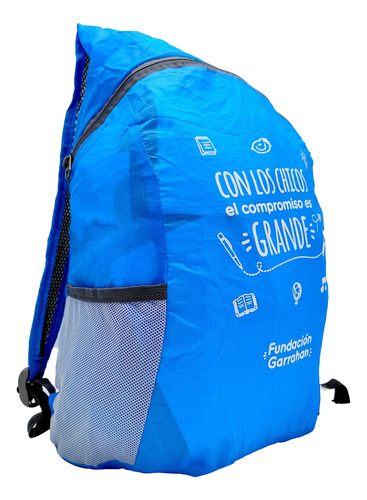 Eco Mochila 15l Plegable Ultraliviana- Fundación Garrahan -e