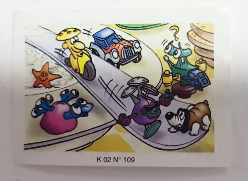 Miniatura - Kinder Quebras Cabeças N92,105,109 2002 (4 Un)